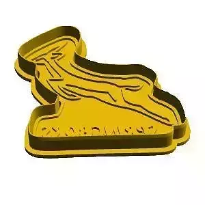 Springbok Cookie Cutter