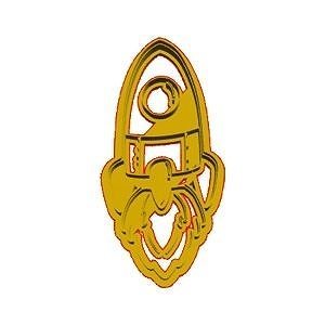 Space Cookie Cuter 3D model