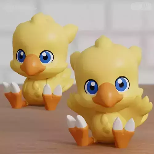 Chocobo Chibi 2 Models Final Fantasy