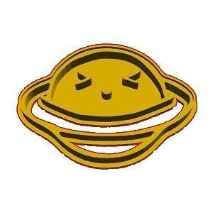 Space Cookie Cuter 3D model