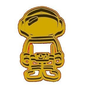 Space Cookie Cuter 3D model