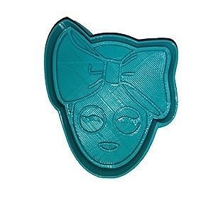 Spa Day Cookie Cutter 3D model