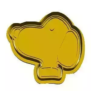 Snoopy cookie cutter
