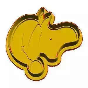 Snoopy cookie cutter