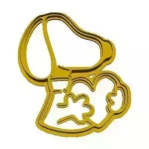 Snoopy cookie cutter
