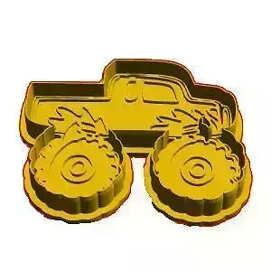 Monster Truck Cookie Cutter