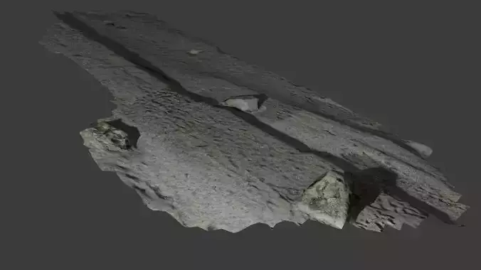 small rock coastline next to lake 