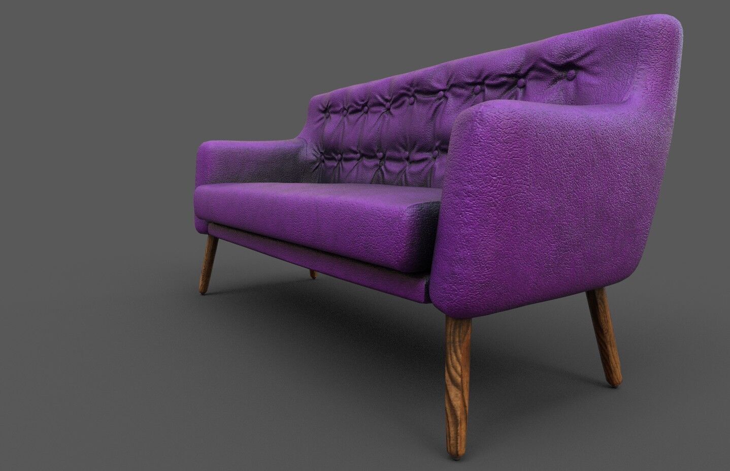 Courch-Sofa  Furniture Low-poly 3D model_28