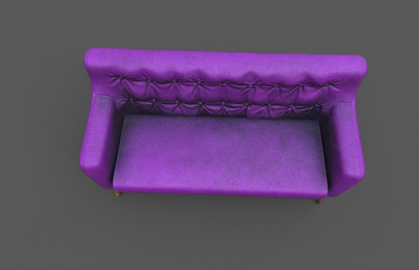Courch-Sofa  Furniture Low-poly 3D model_30