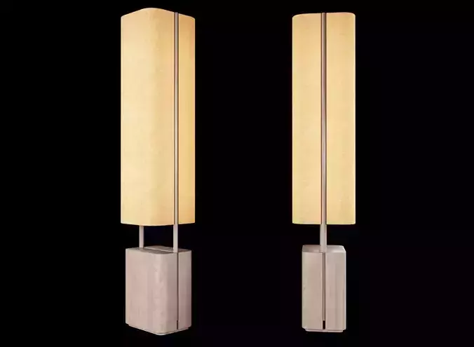 Bruno Moinard Editions Bari Lamp Low-poly 3D model