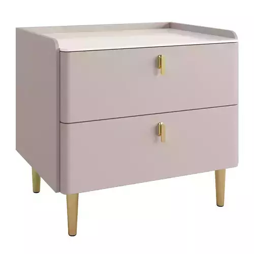 Litfad - Lavish Drawer Storage Nightstand