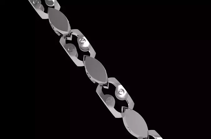Love Screw Chain Bracelet