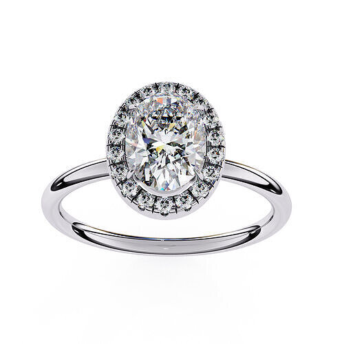 ROUND  DIAMOND RING -CAD-118 3D print model