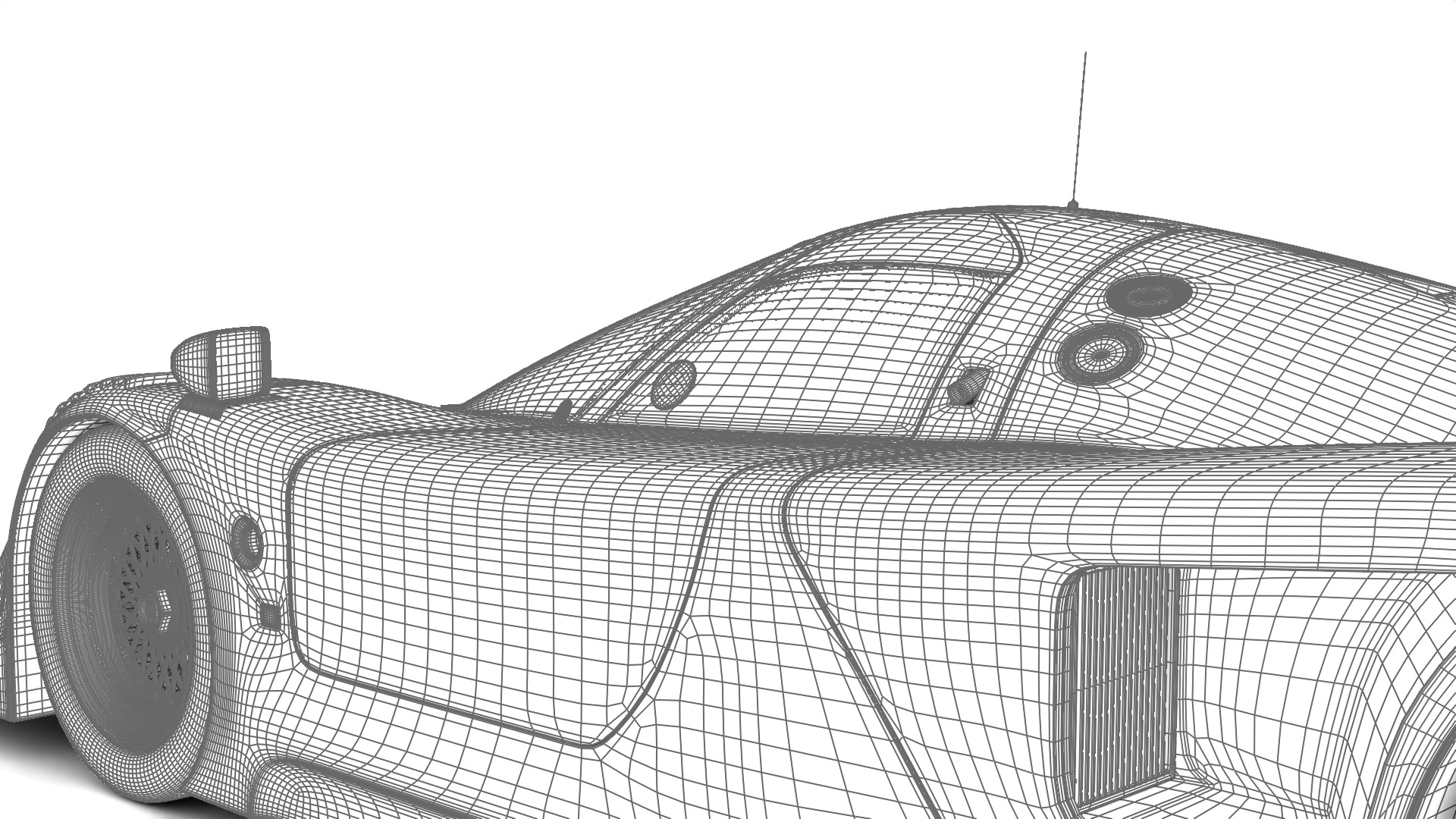 Nissan R90CK Le Mans Racing 1990 3d model 3D model_28