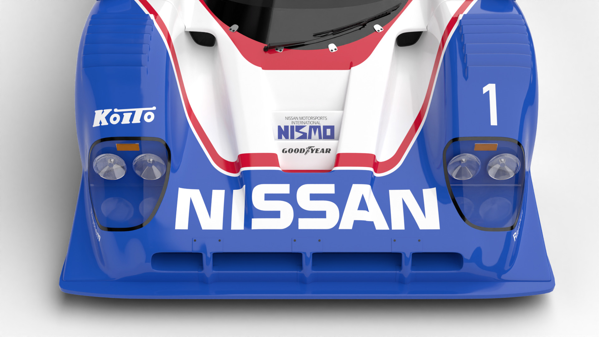 Nissan R90CK Le Mans Racing 1990 3d model 3D model_12