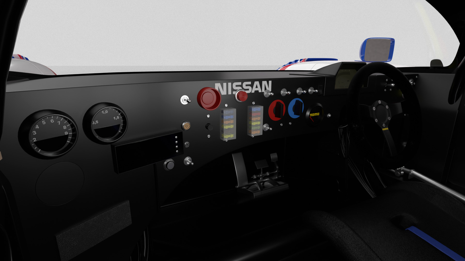 Nissan R90CK Le Mans Racing 1990 3d model 3D model_24