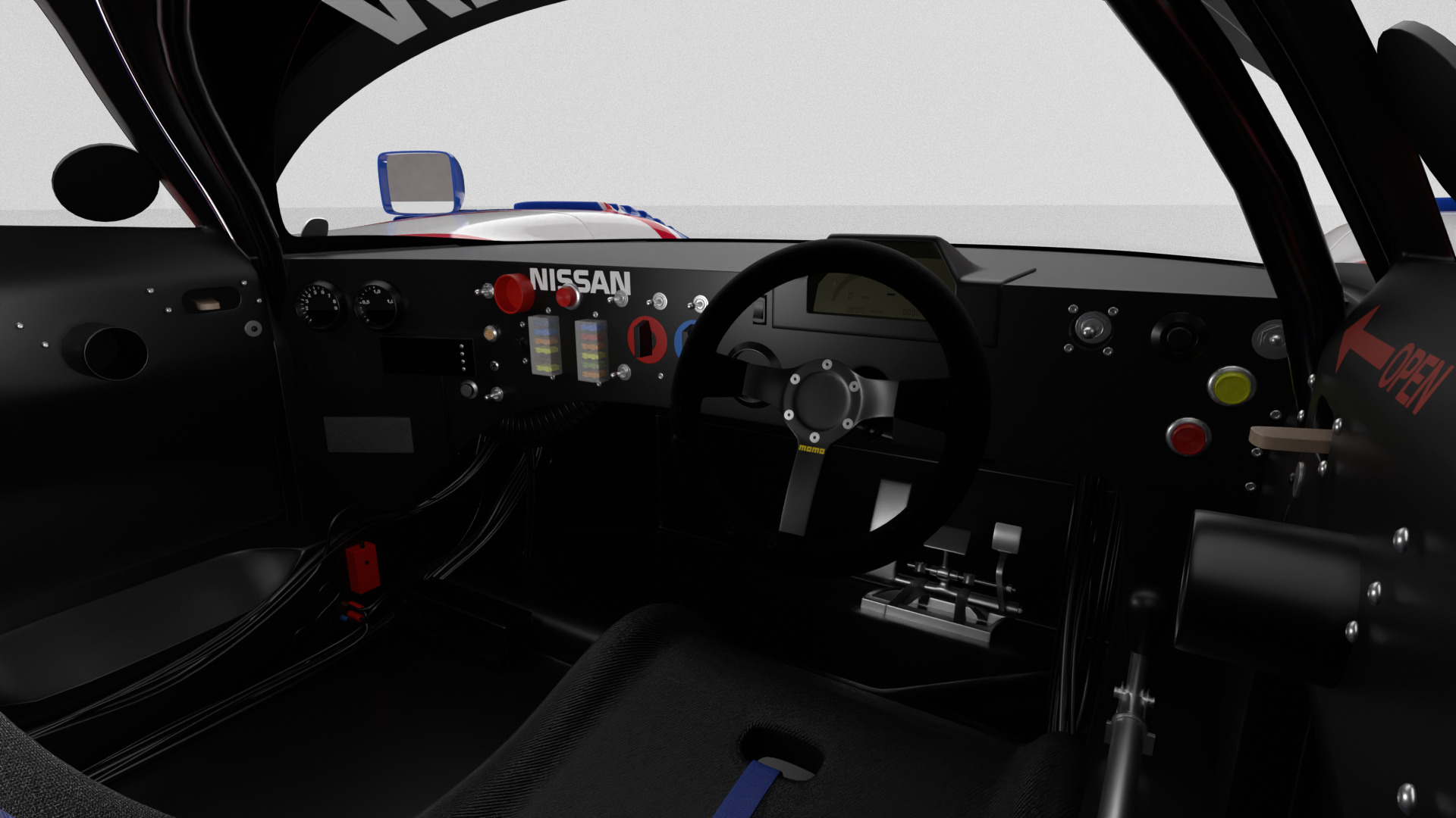 Nissan R90CK Le Mans Racing 1990 3d model 3D model_22