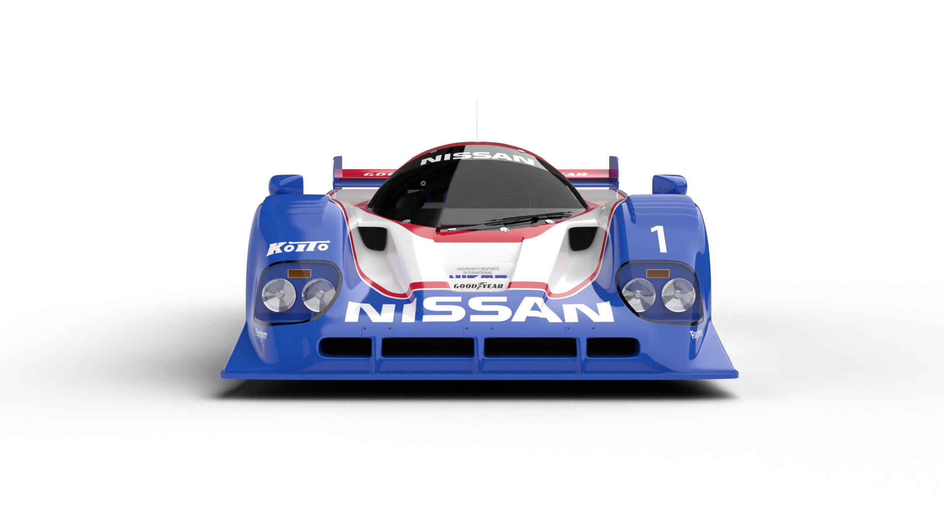Nissan R90CK Le Mans Racing 1990 3d model 3D model_2