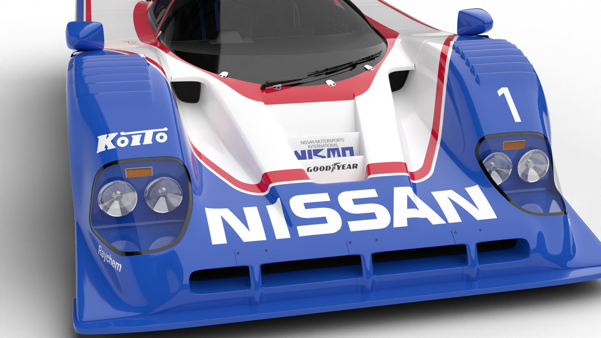 Nissan R90CK Le Mans Racing 1990 3d model 3D model_8