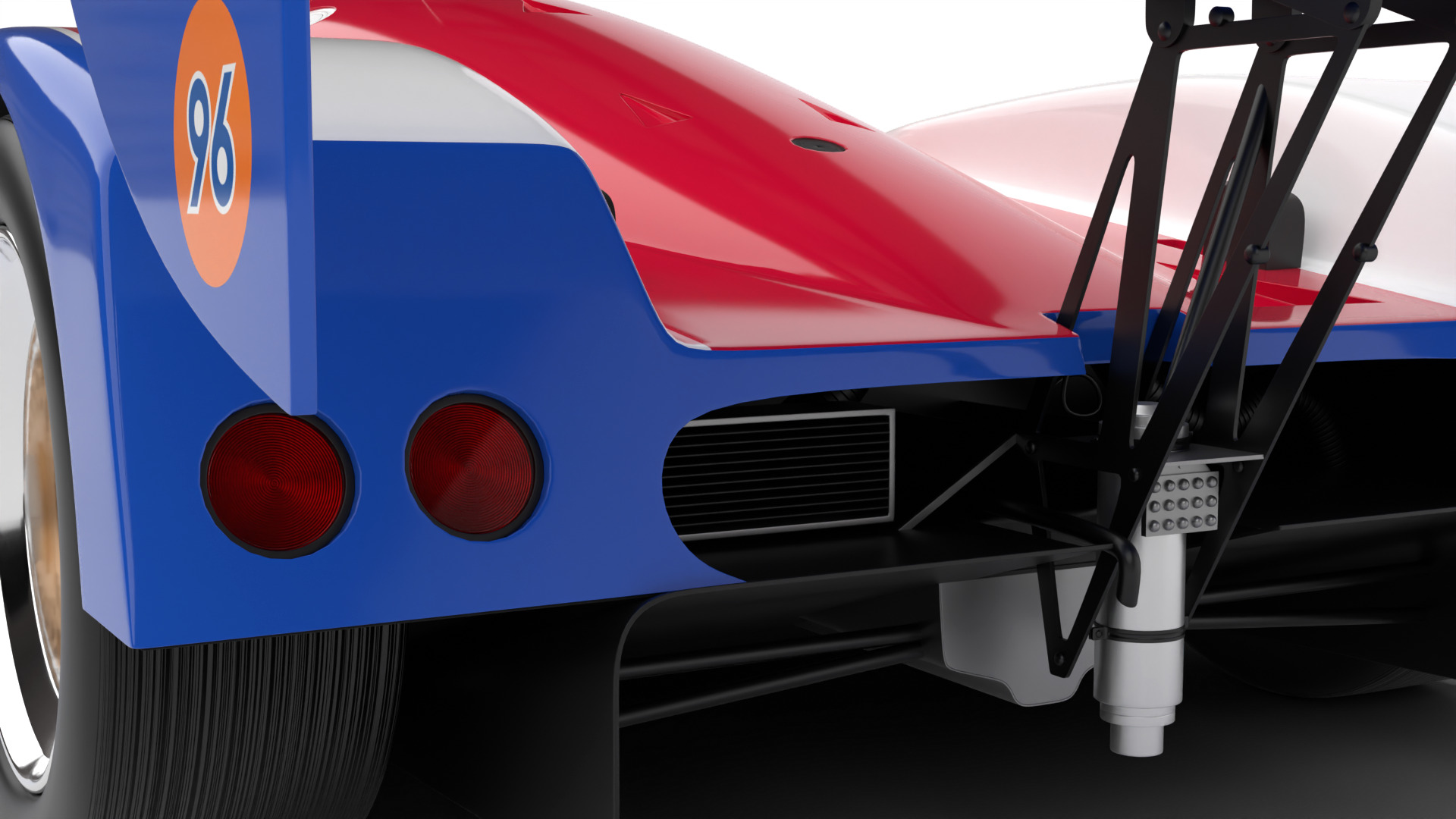 Nissan R90CK Le Mans Racing 1990 3d model 3D model_19