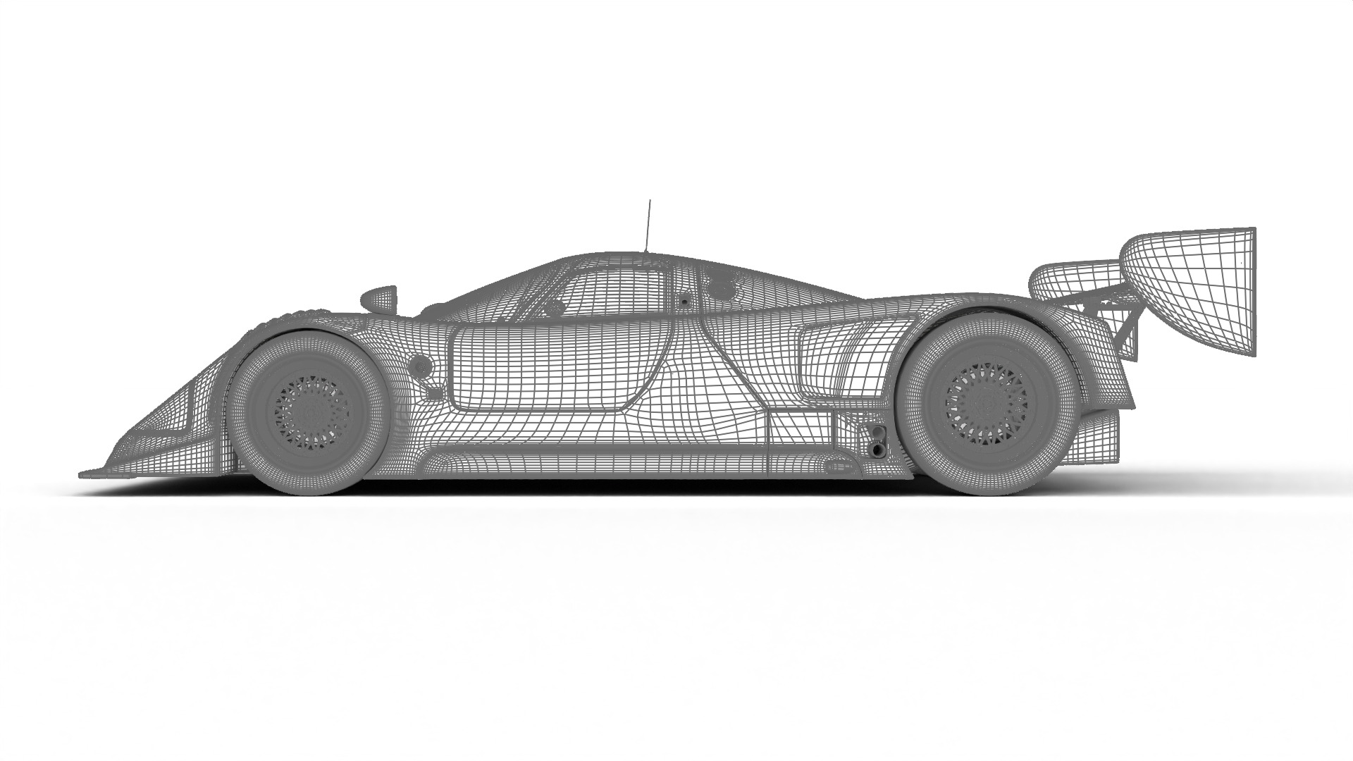 Nissan R90CK Le Mans Racing 1990 3d model 3D model_27