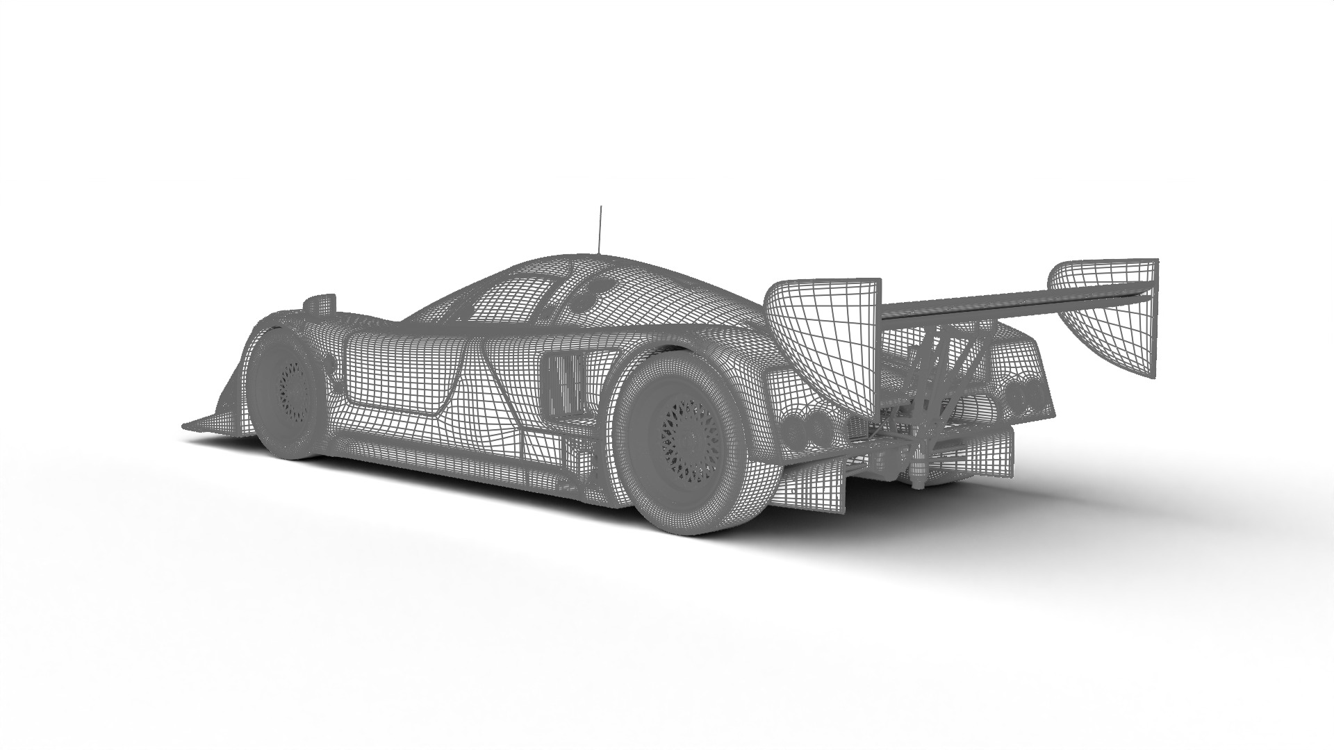 Nissan R90CK Le Mans Racing 1990 3d model 3D model_34