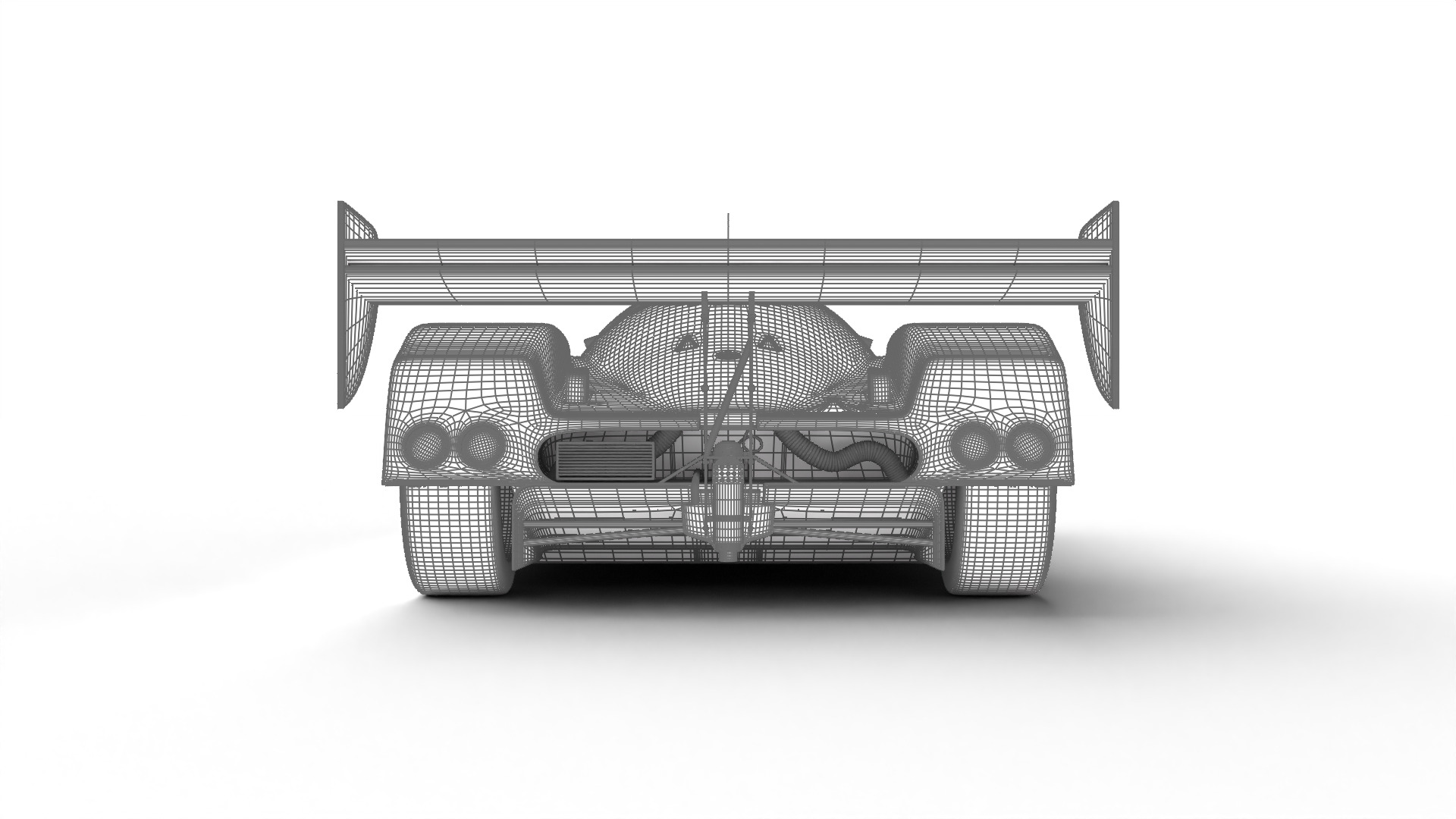 Nissan R90CK Le Mans Racing 1990 3d model 3D model_26