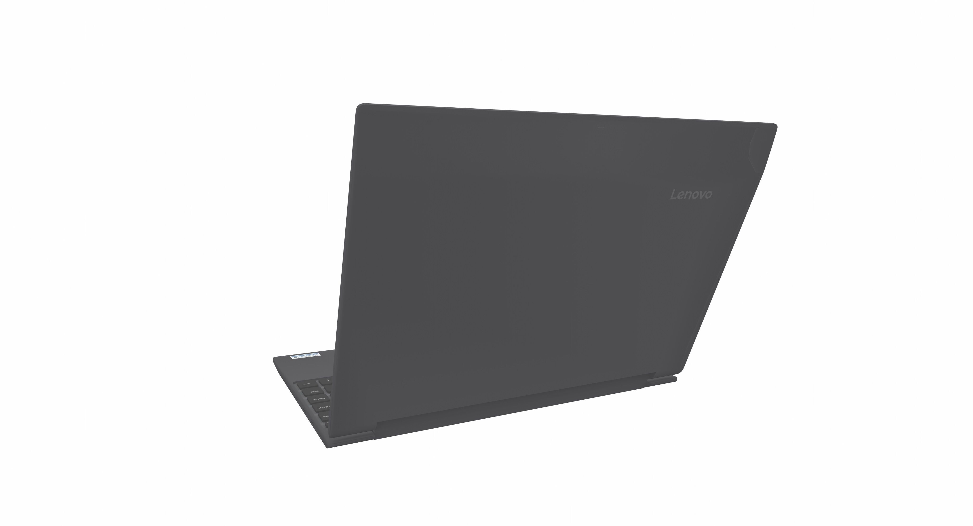 Realistic 3d model of Lenovo Low-poly 3D model_2
