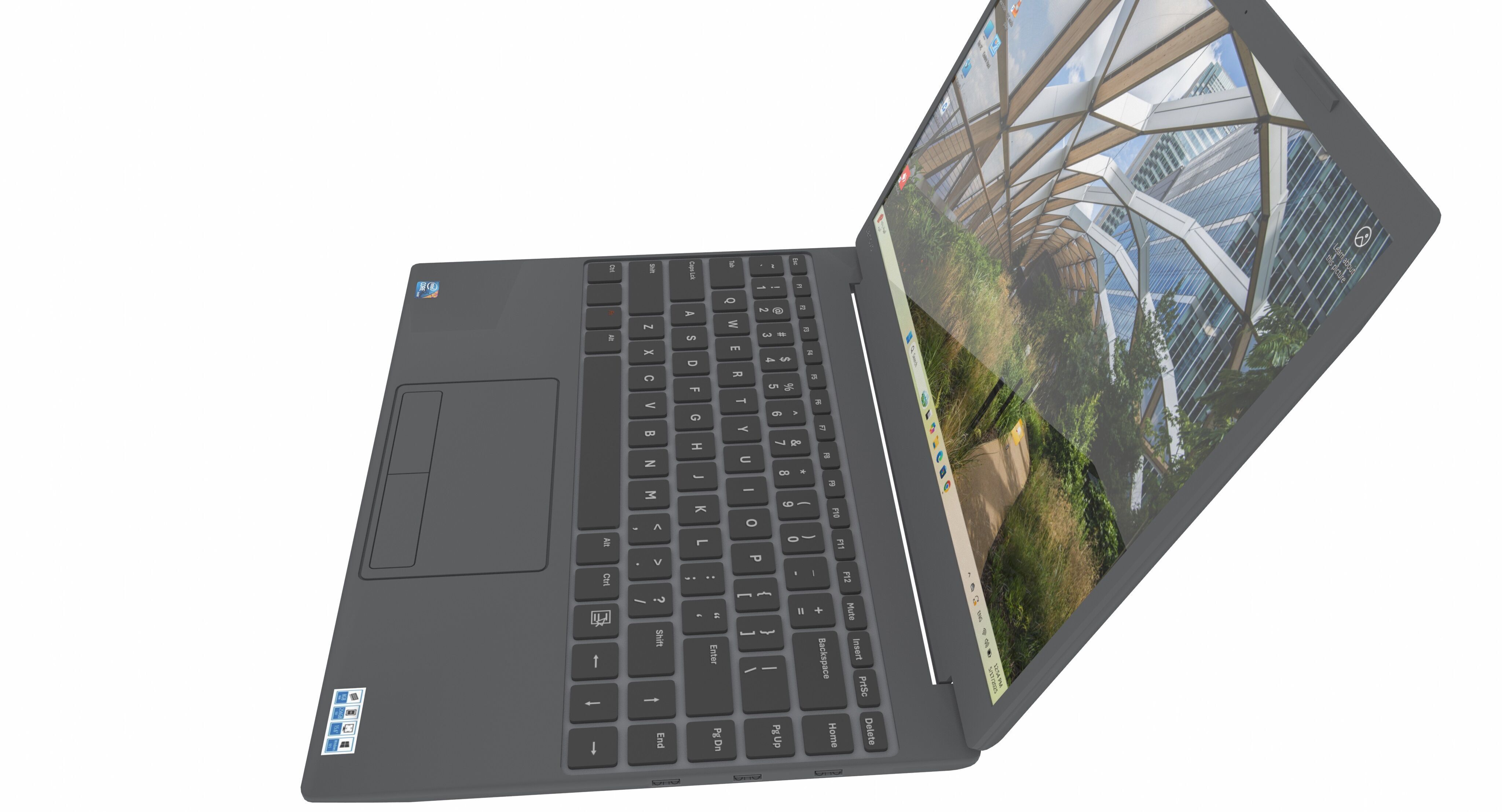 Realistic 3d model of Lenovo Low-poly 3D model_5