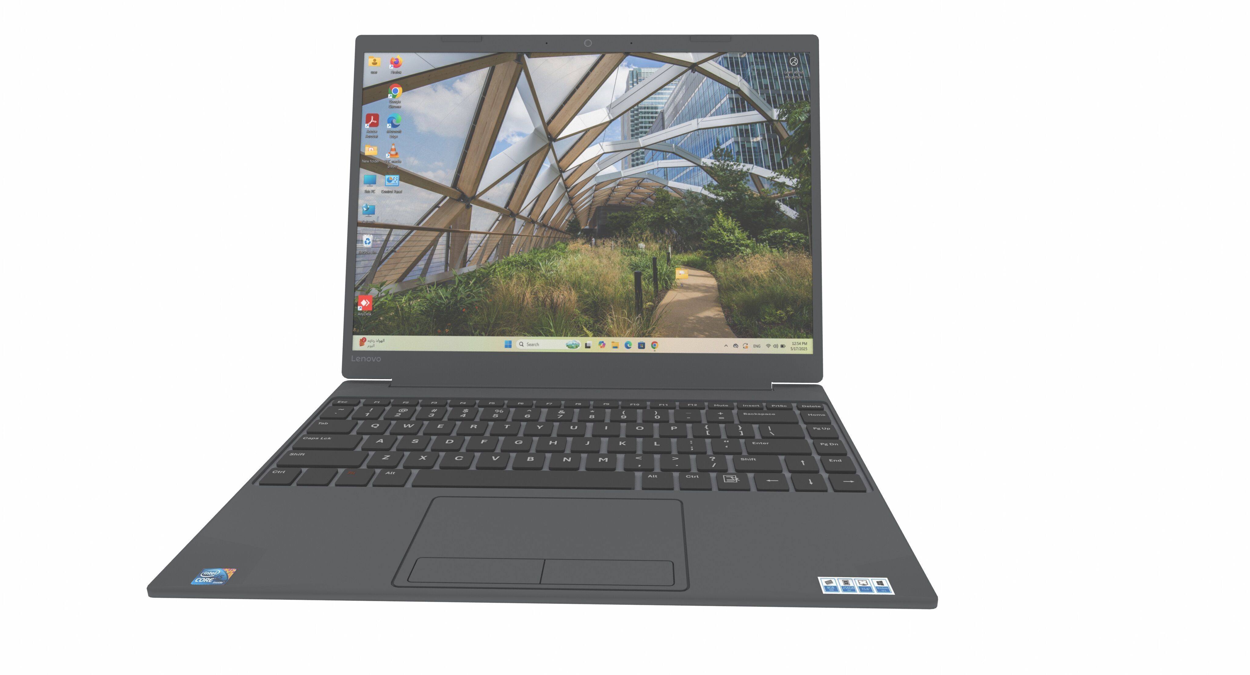 Realistic 3d model of Lenovo Low-poly 3D model_4