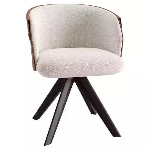 Flexform Swivel dining Armchair Ozzy