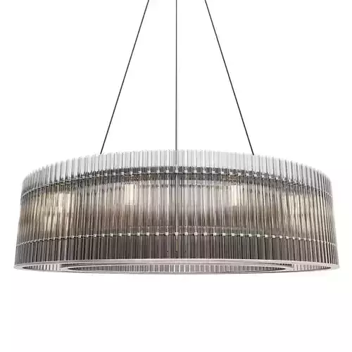 Pendant lamp transparent glass antique nickel 91GH-80568