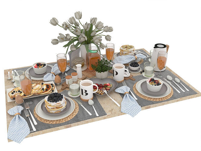 tableware 3D model