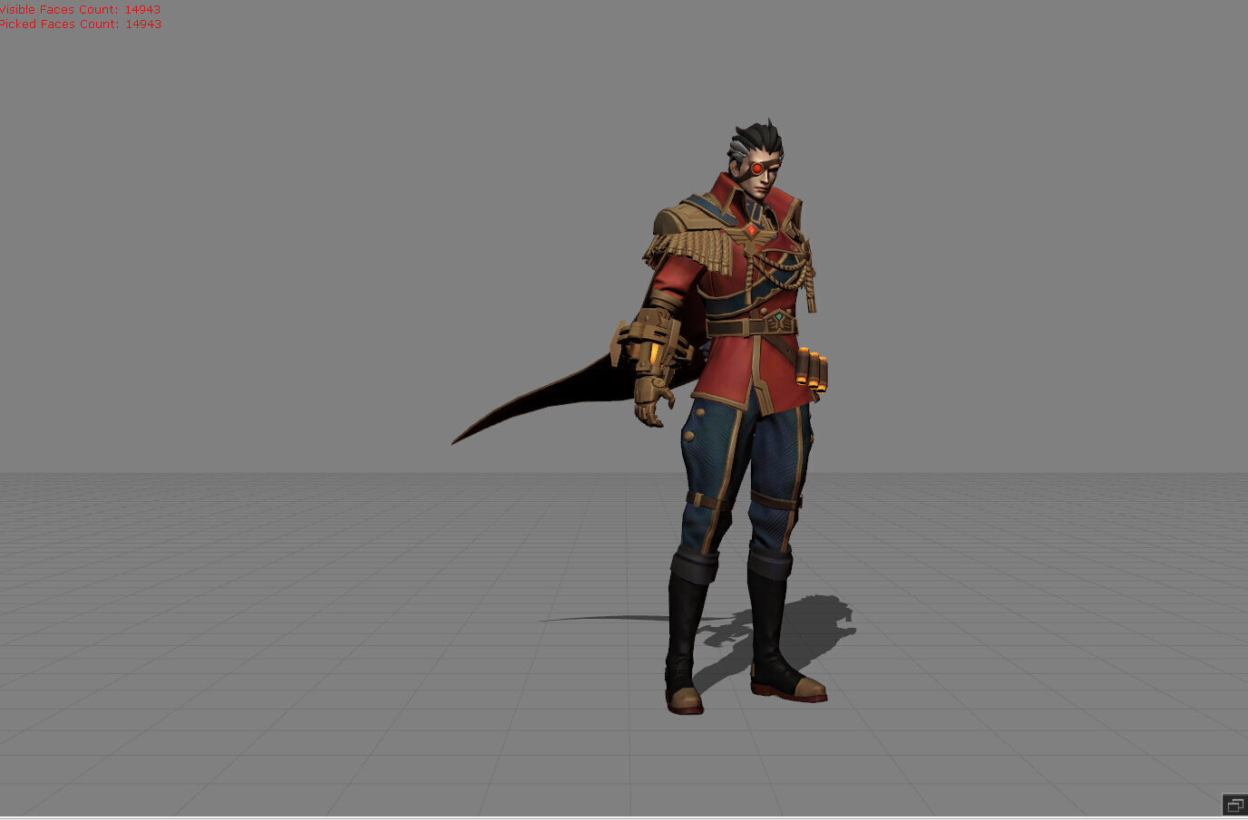 Vale Dictator Low-poly 3D model_4