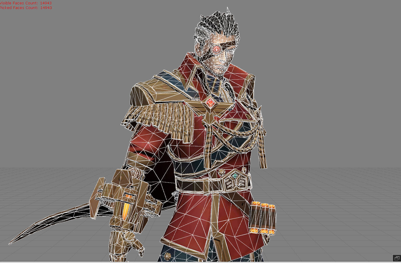 Vale Dictator Low-poly 3D model_3