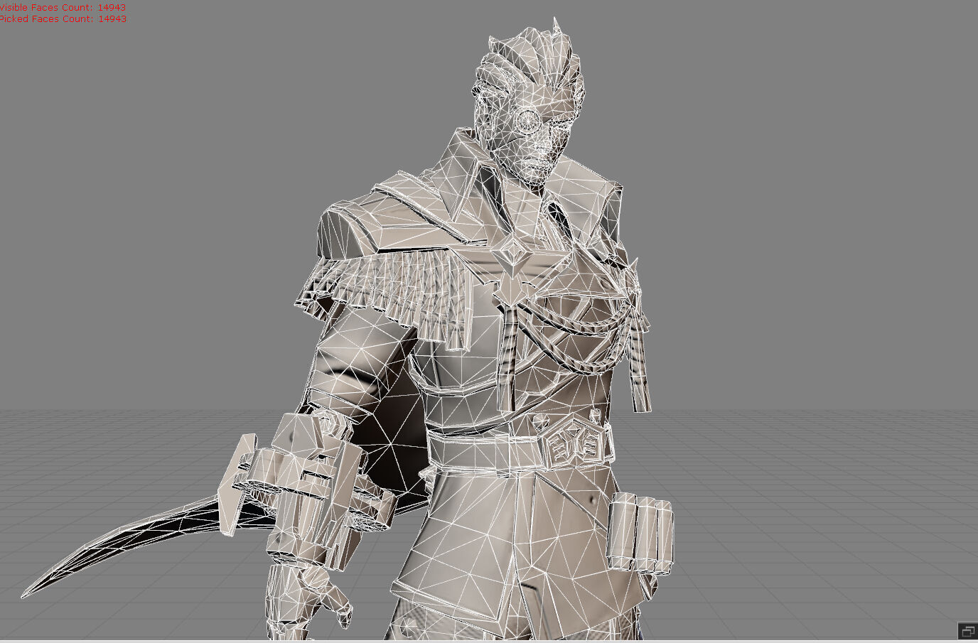 Vale Dictator Low-poly 3D model_1