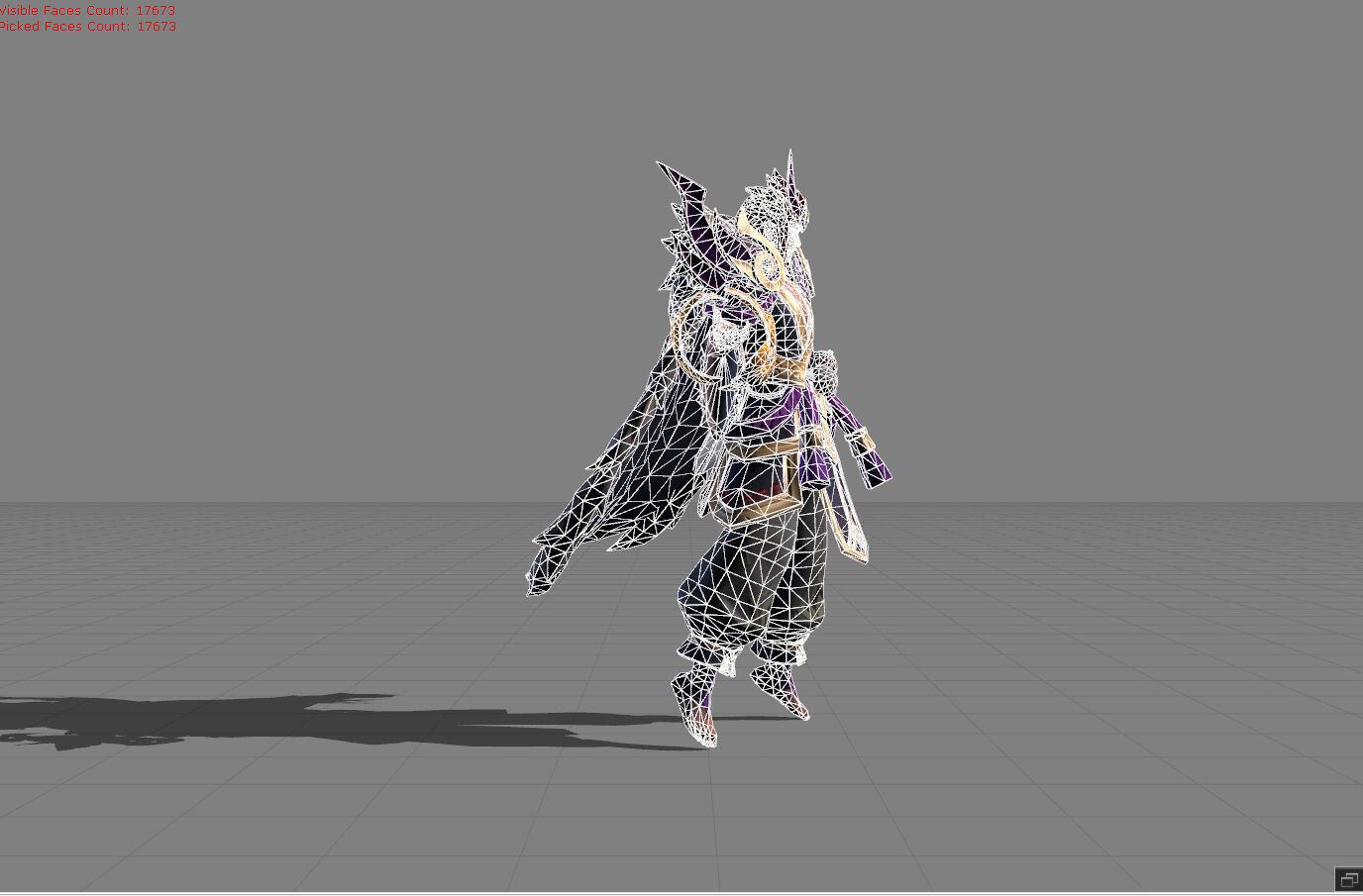 Valir Demonlord Low-poly 3D model_7