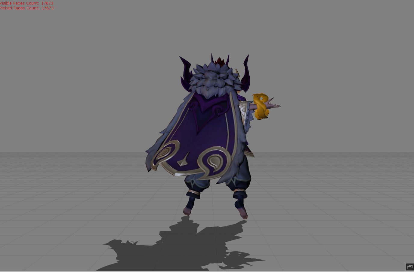 Valir Demonlord Low-poly 3D model_5