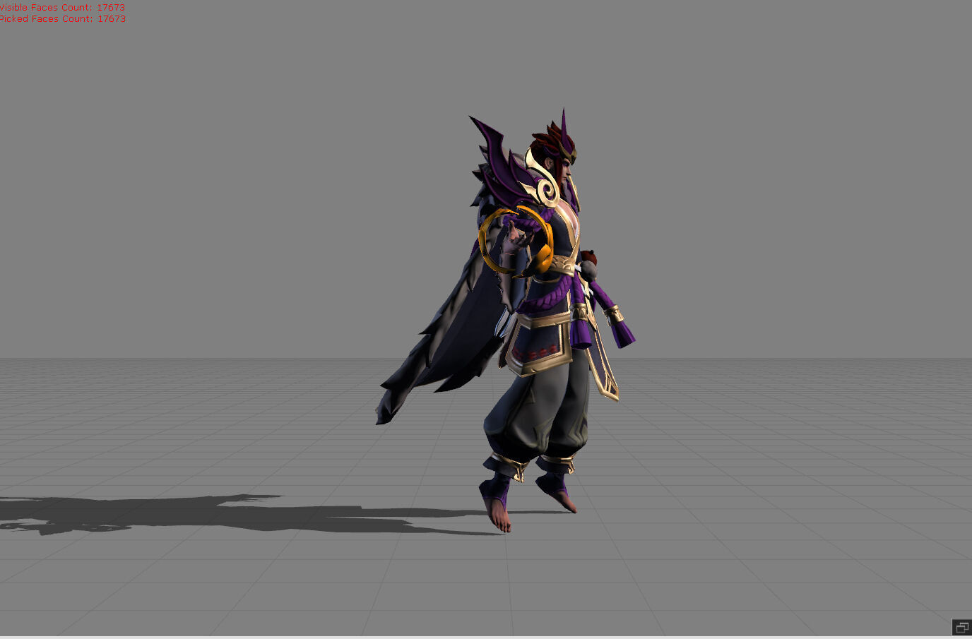 Valir Demonlord Low-poly 3D model_3