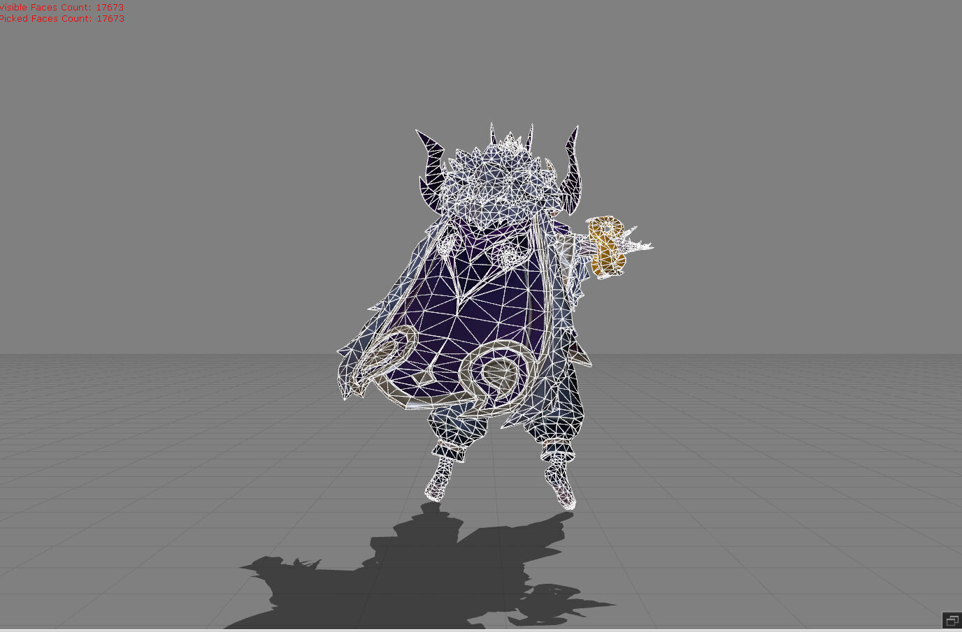 Valir Demonlord Low-poly 3D model_9