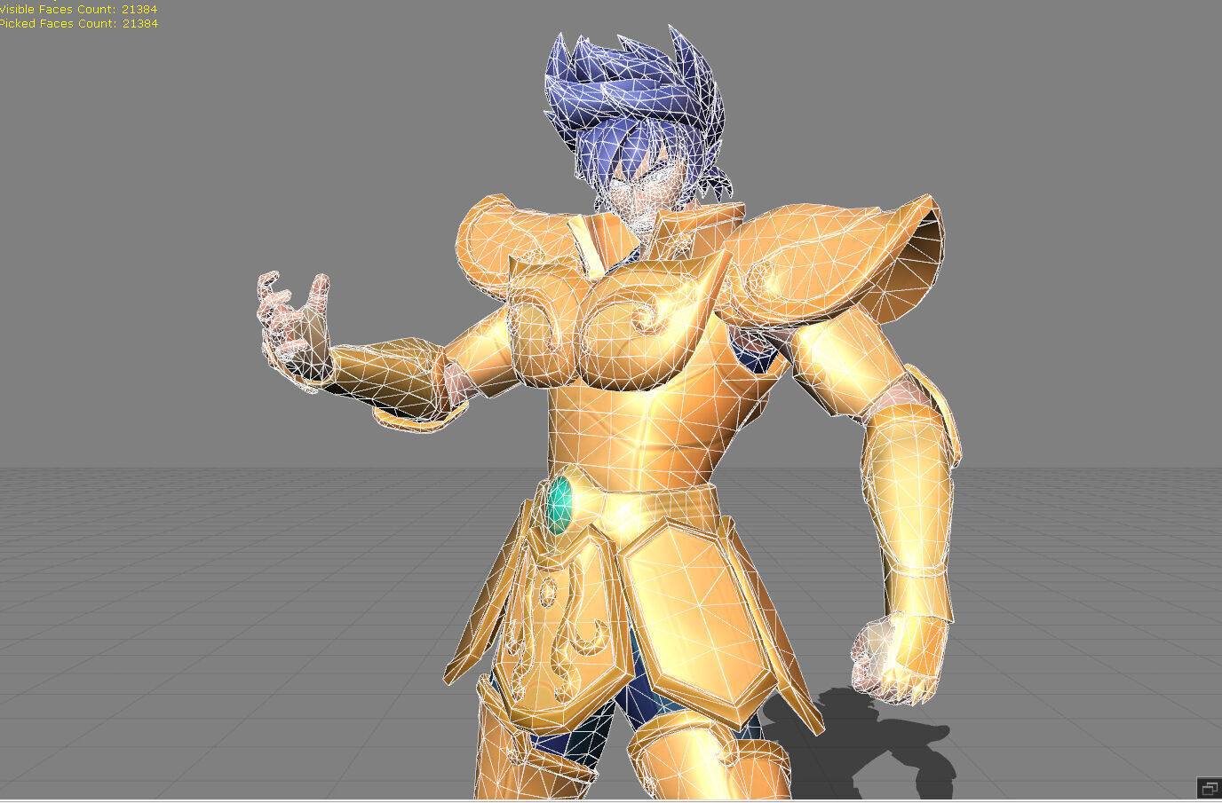 Valir Leo Ikki Low-poly 3D model_1