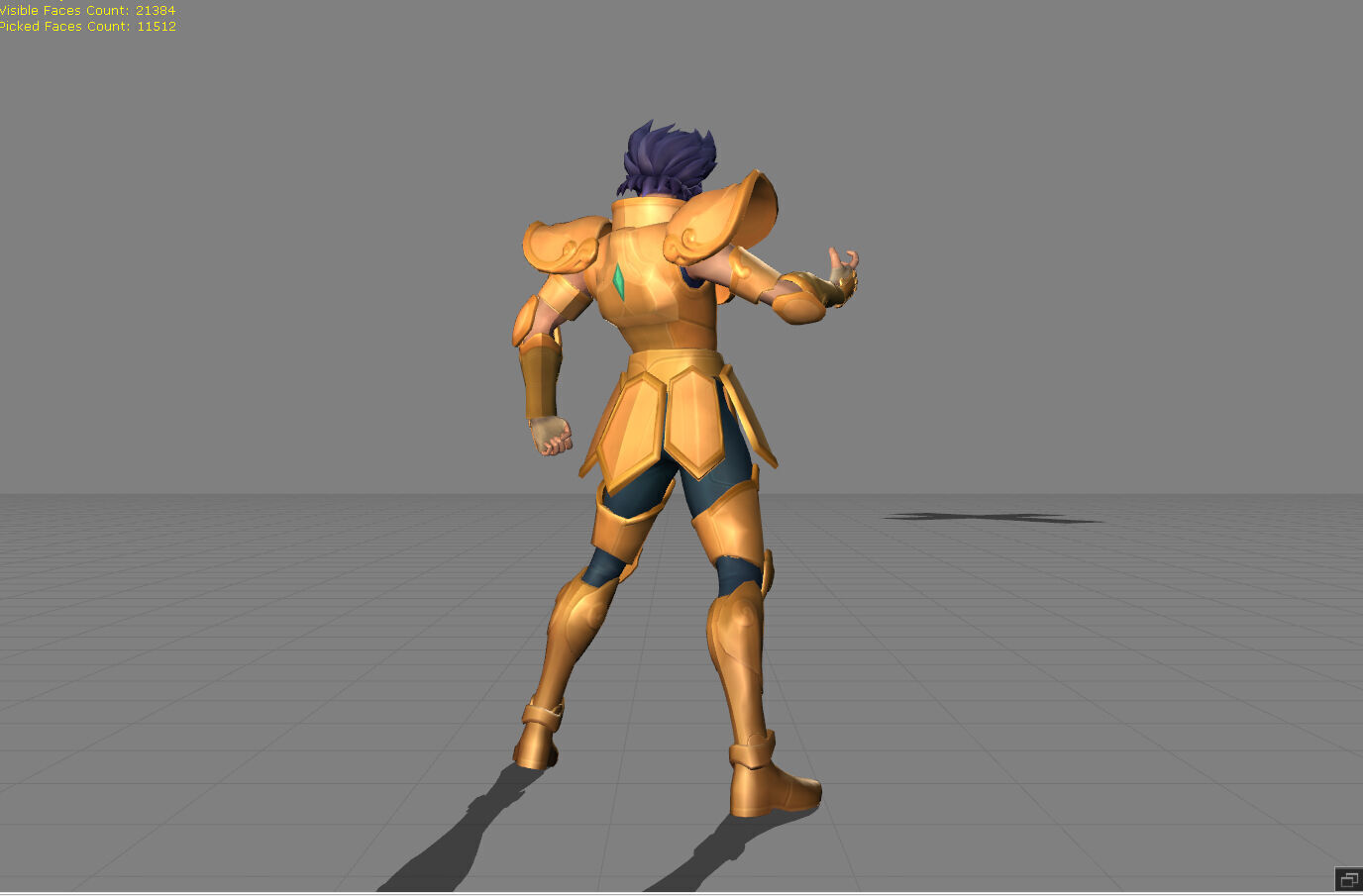 Valir Leo Ikki Low-poly 3D model_5