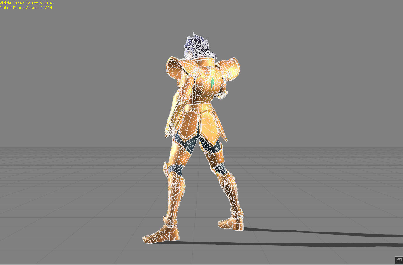 Valir Leo Ikki Low-poly 3D model_8