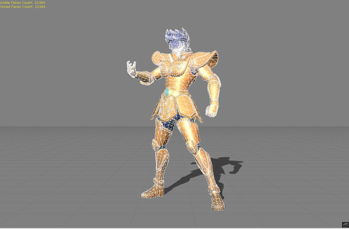 Valir Leo Ikki Low-poly 3D model_6