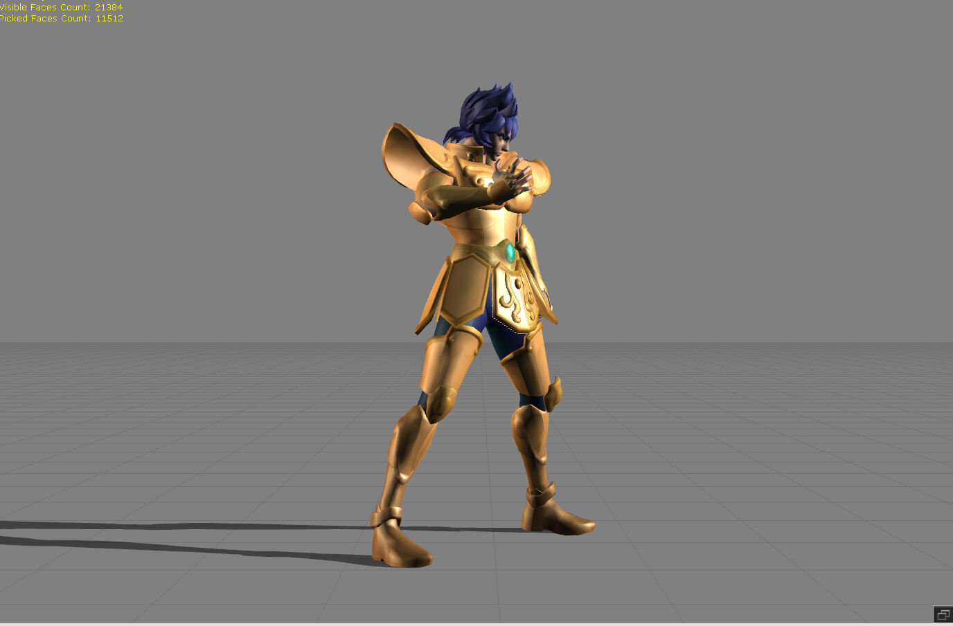 Valir Leo Ikki Low-poly 3D model_3