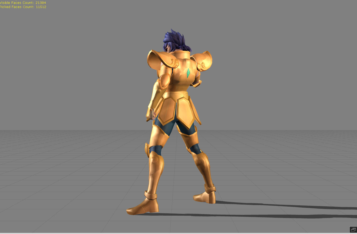 Valir Leo Ikki Low-poly 3D model_4