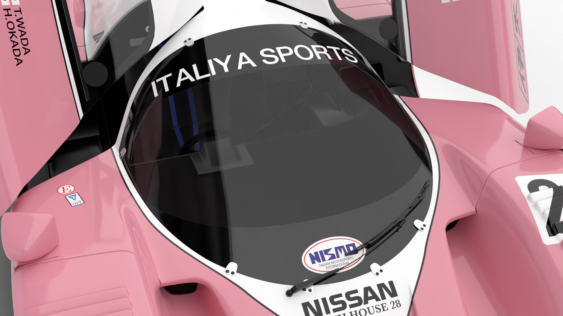 Nissan R90CK Italya Team Racing 1990 HQ 3d model 3D model_5