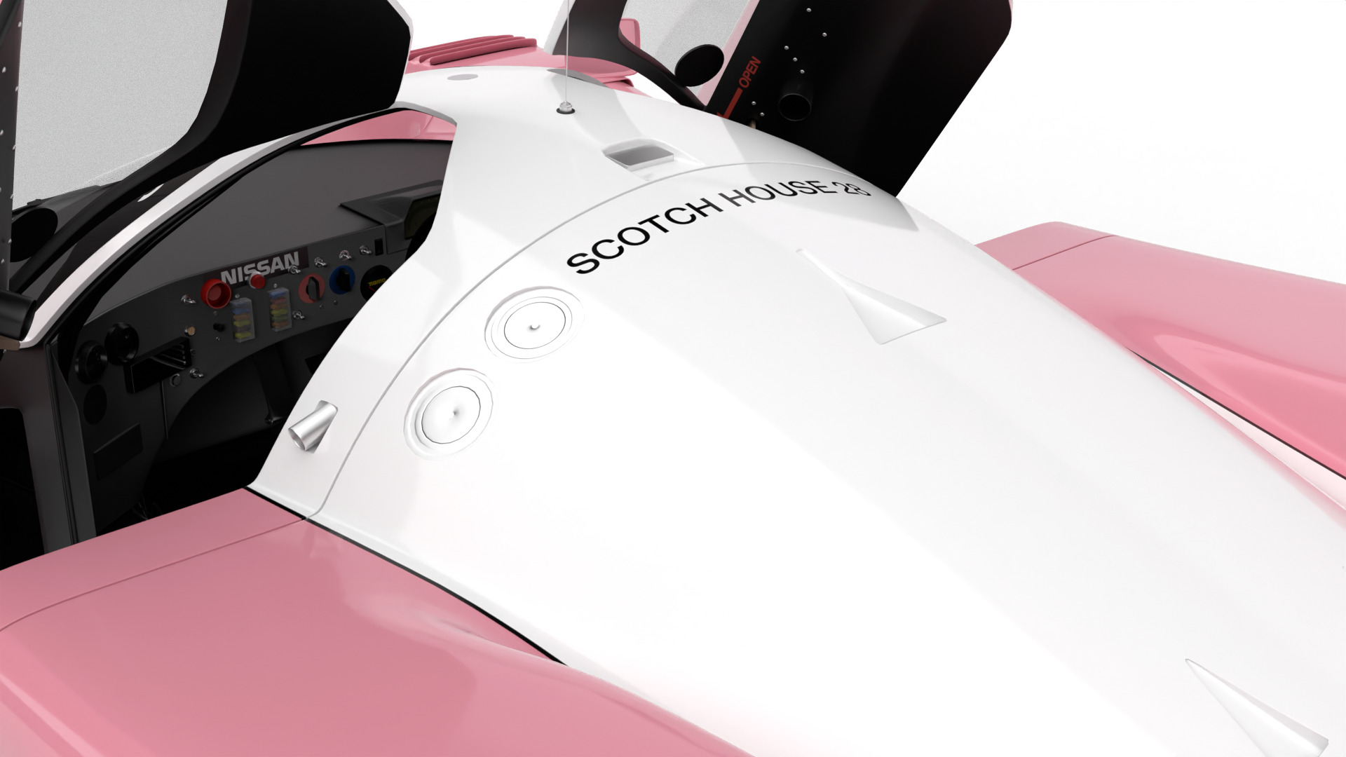 Nissan R90CK Italya Team Racing 1990 HQ 3d model 3D model_18