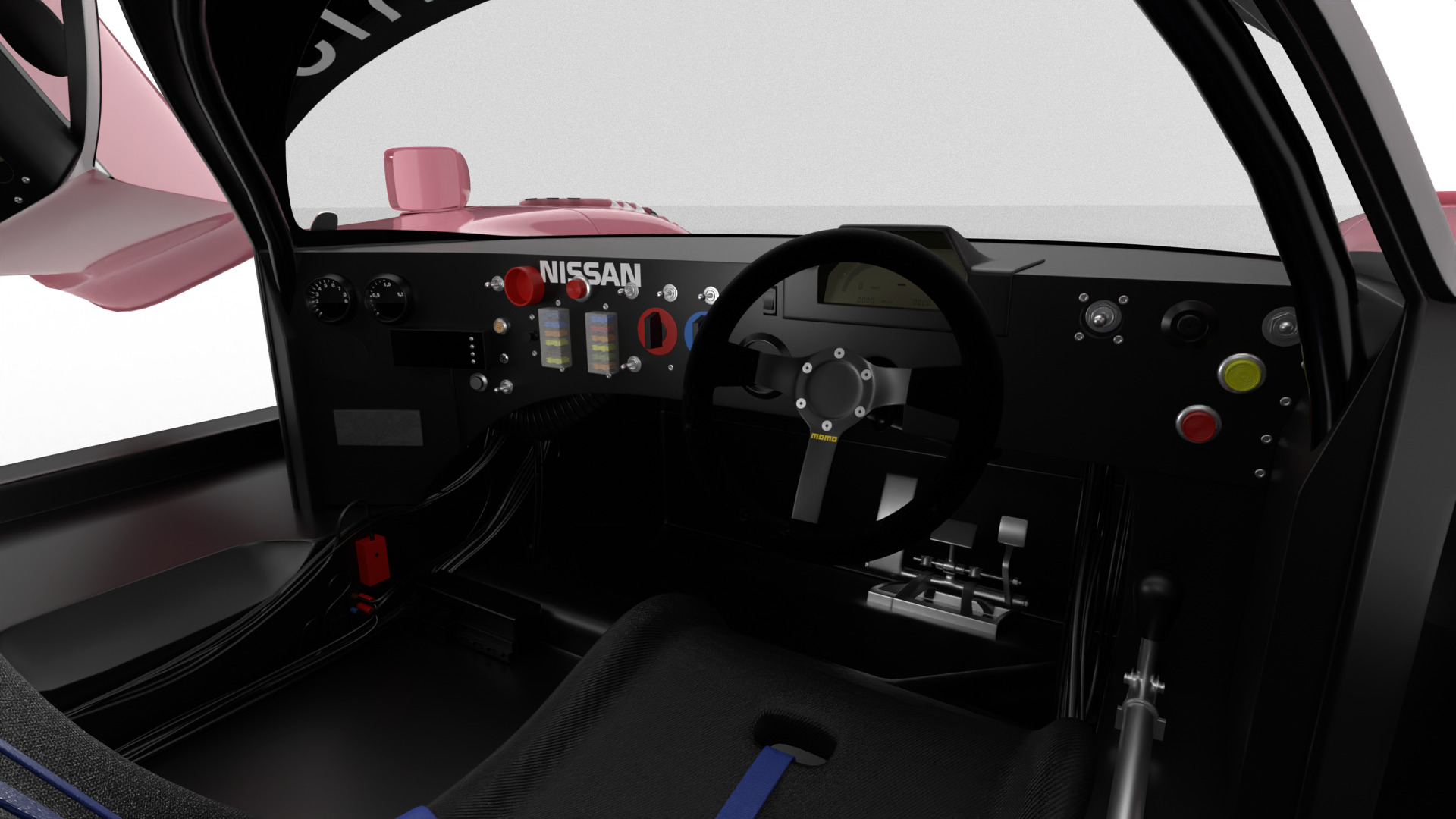 Nissan R90CK Italya Team Racing 1990 HQ 3d model 3D model_19