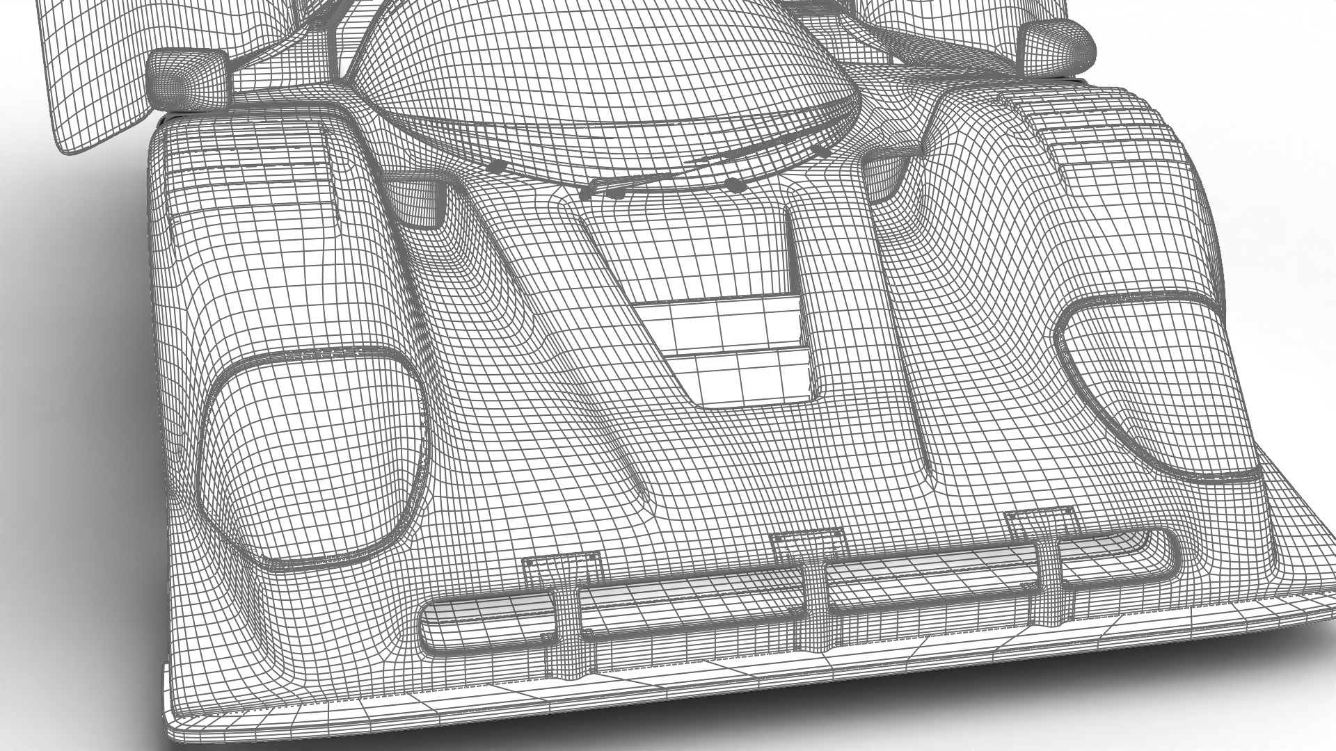 Nissan R90CK Italya Team Racing 1990 HQ 3d model 3D model_31